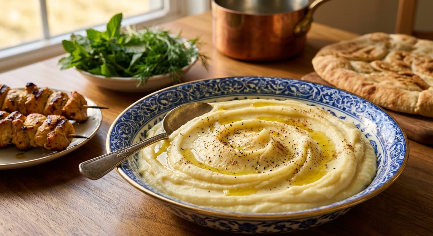 Puree-ye Sib Zamini — Persian Potato Purée - authentic persian recipe
