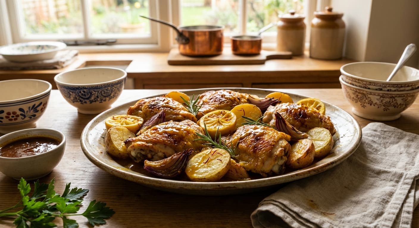 Zafferano e Rosmarino — Persian-Style Saffron and Rosemary Roasted Chicken - authentic persian recipe