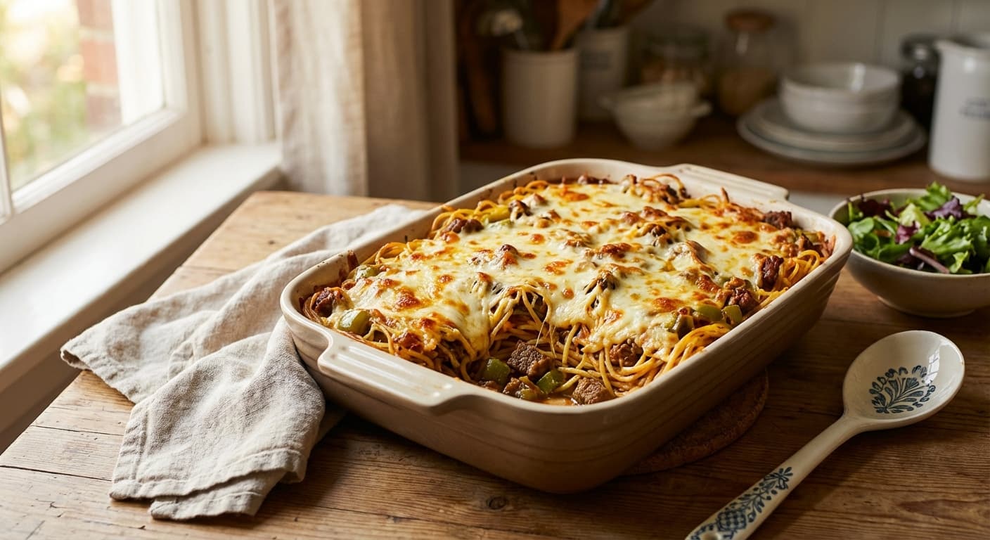 Espageti Italyaei — Persian-Style Baked Spaghetti - authentic persian recipe