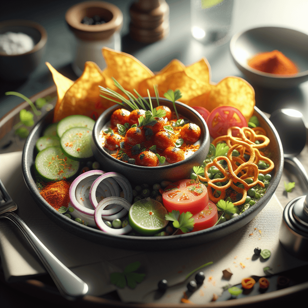 Classic Chickpea & Potato Chaat