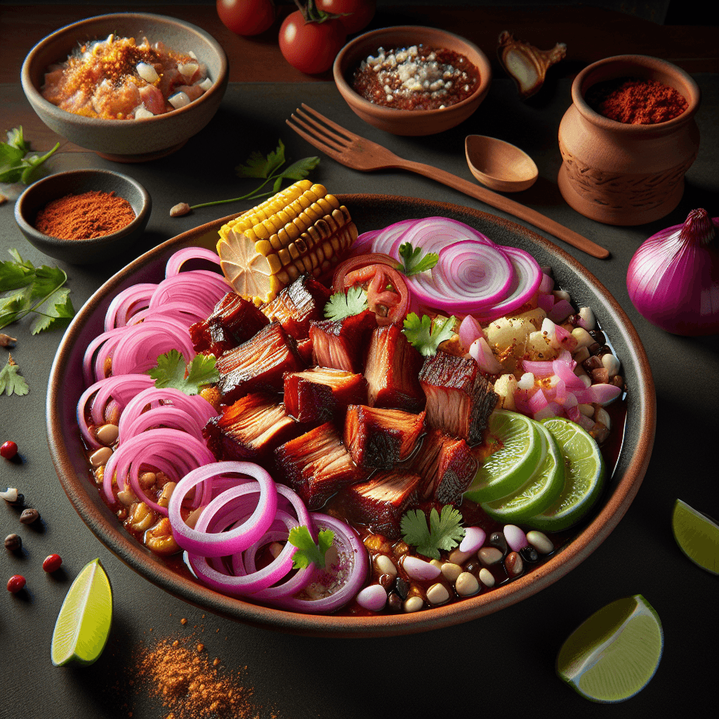Yucatecan Cochinita Pibil (Achiote-Roasted Pork)