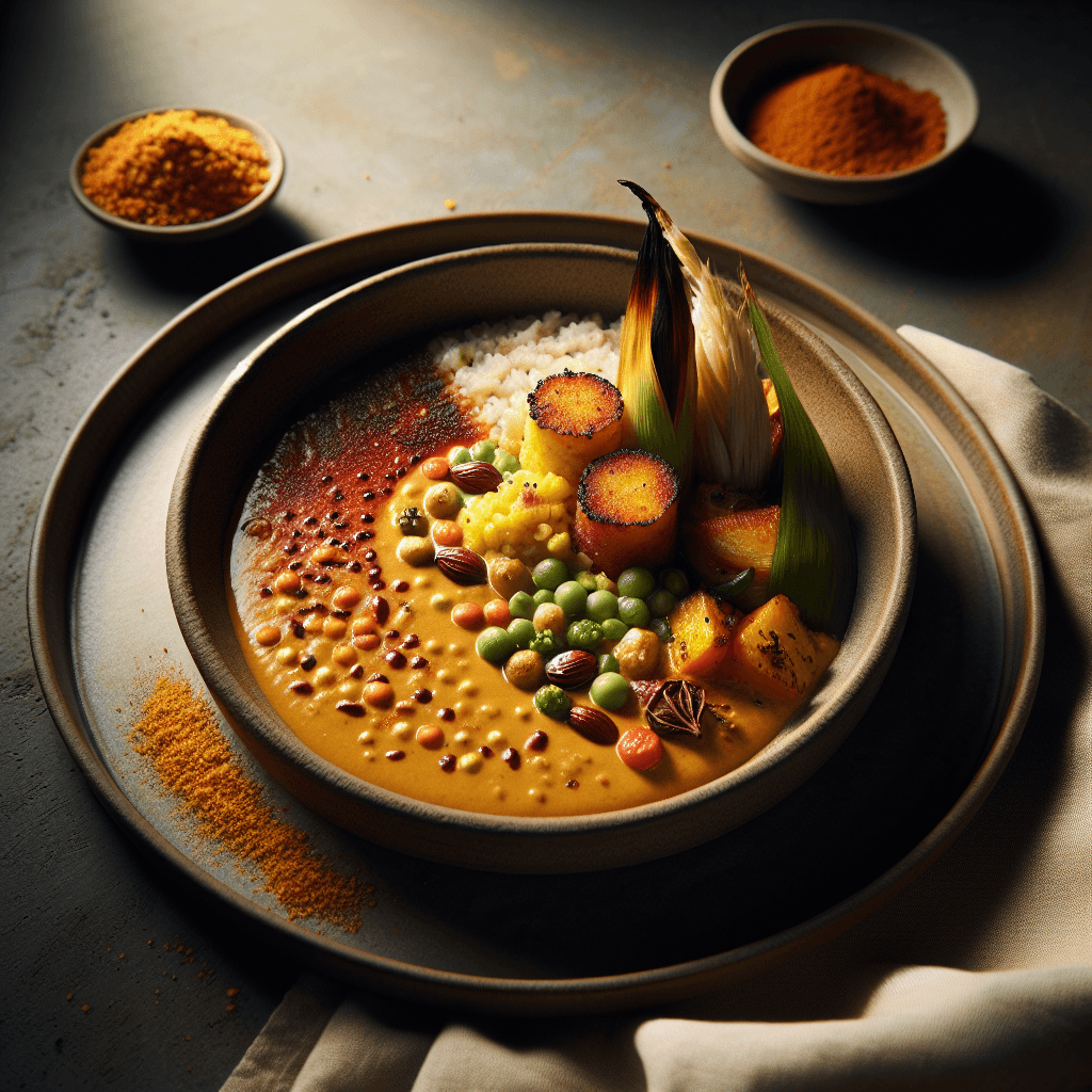 Classic South Indian Ven Pongal with Ghee-Tempered Spices