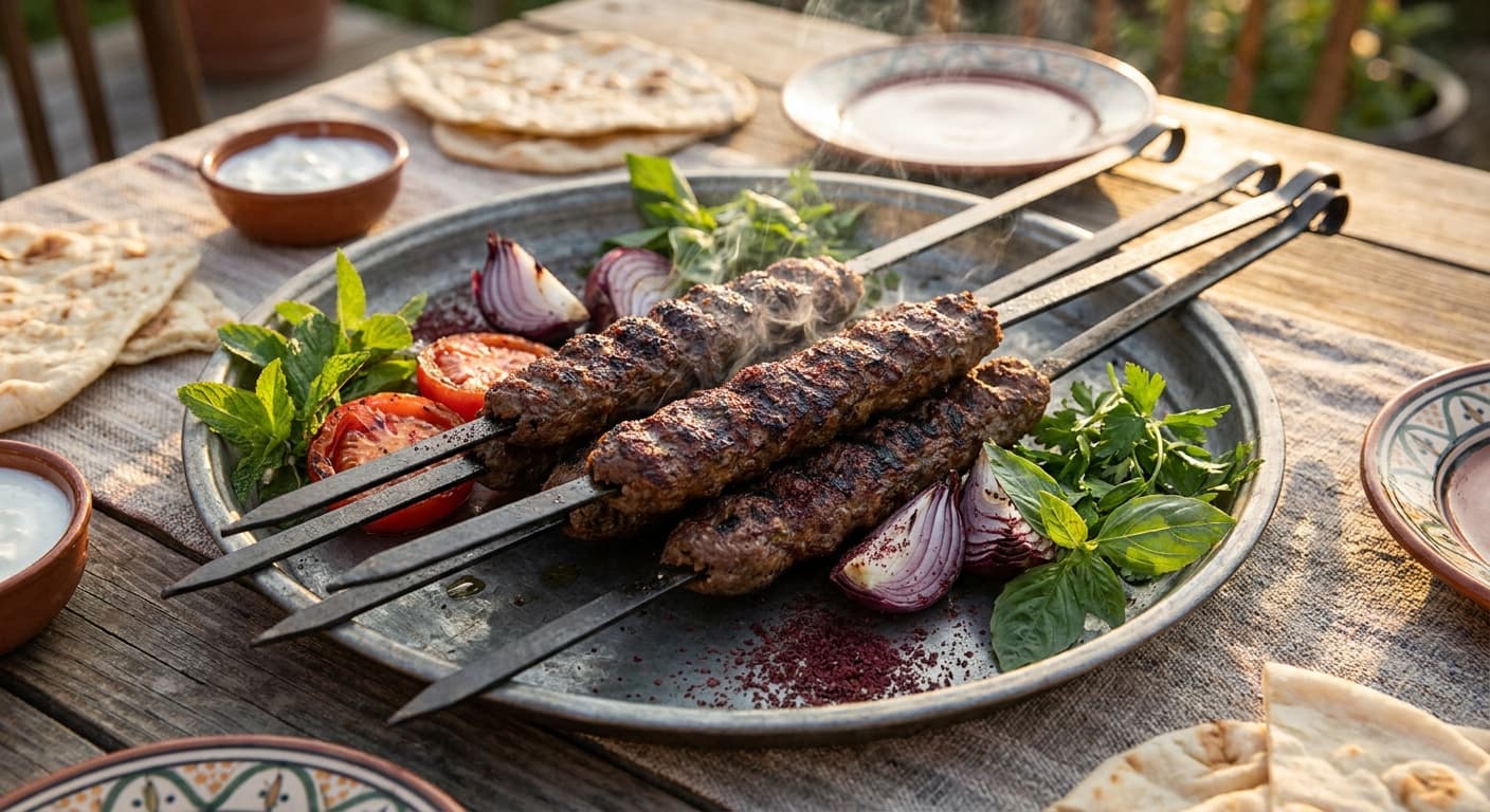 Authentic Kabab Koobideh — Persian Minced Lamb Skewers - authentic persian recipe