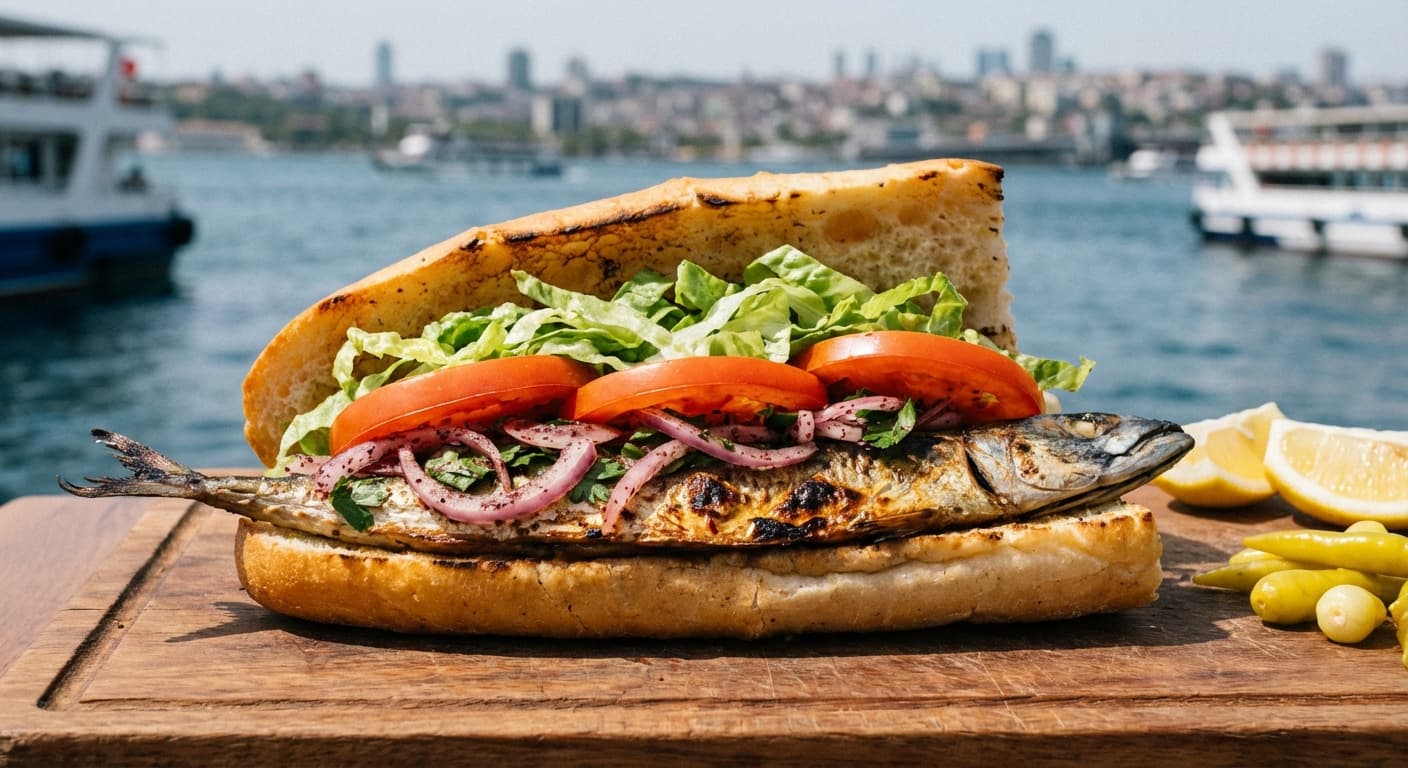 Balık Ekmek — Istanbul-Style Grilled Fish Sandwich - authentic turkish recipe