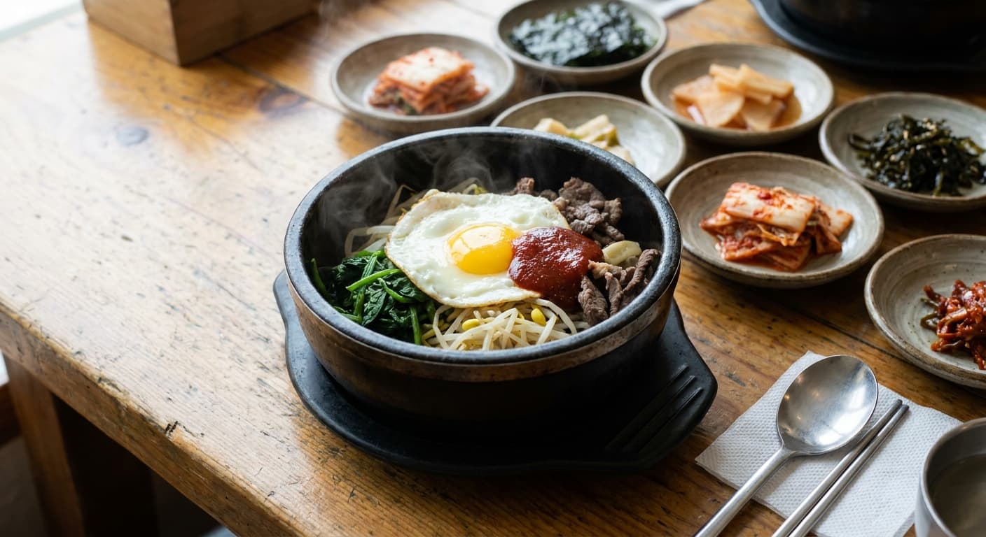 Bibimbap — Korean Mixed Rice Bowl - authentic korean recipe