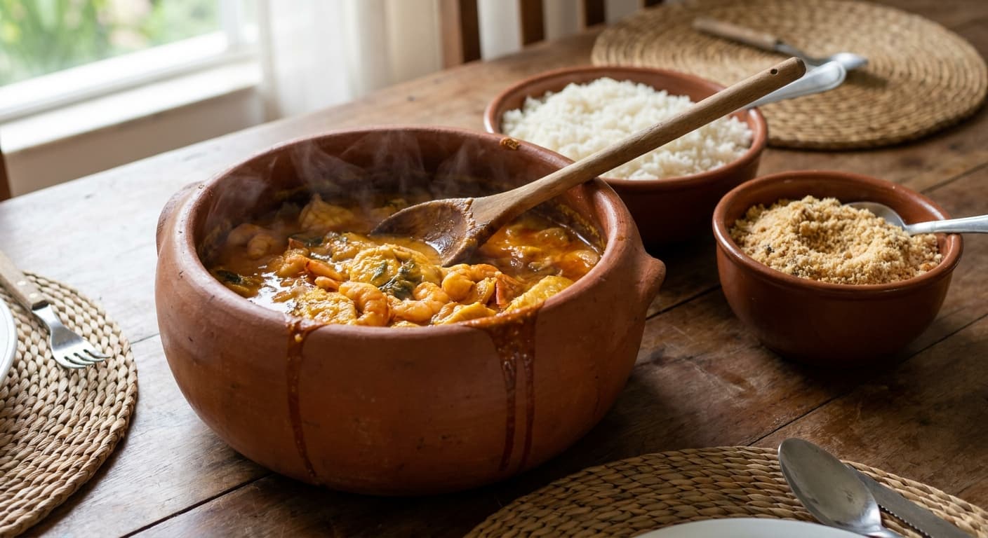 Brazilian Fish Moqueca — Bahia-Style Coconut Seafood Stew - authentic brazilian recipe