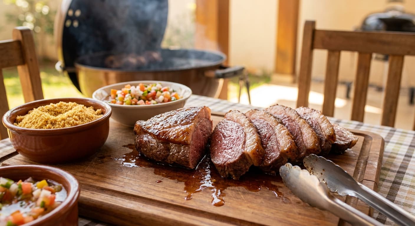 Brazilian Picanha — Coarse-Salted Churrasco Steak - authentic brazilian recipe