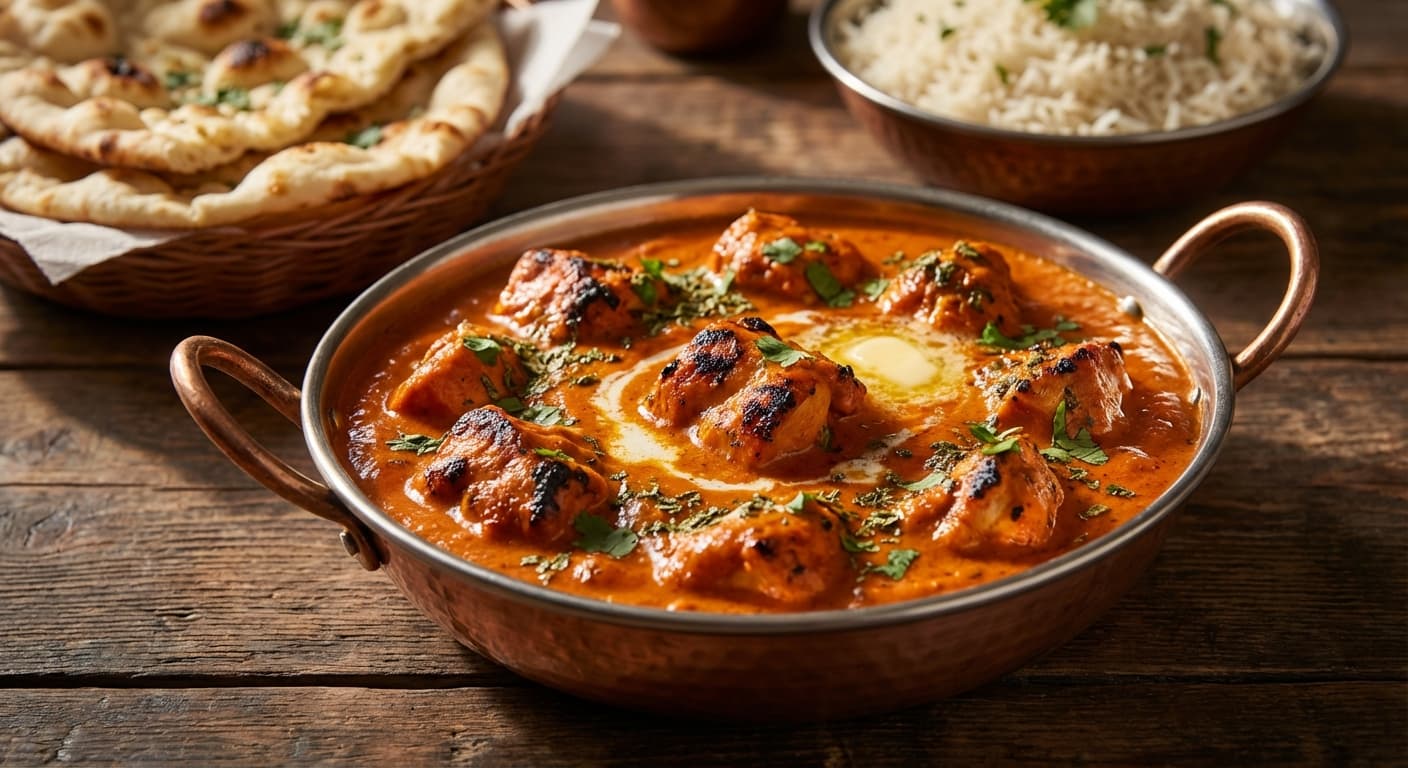 Butter Chicken — Creamy Tomato-Butter Chicken Curry - authentic indian recipe