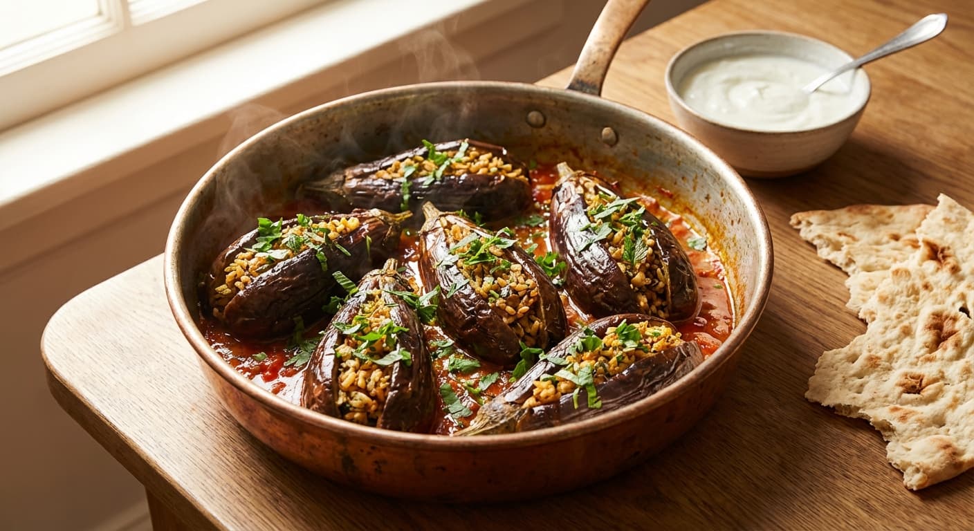 Dolmeh Bademjan - | Persian Stuffed Eggplant - authentic persian recipe