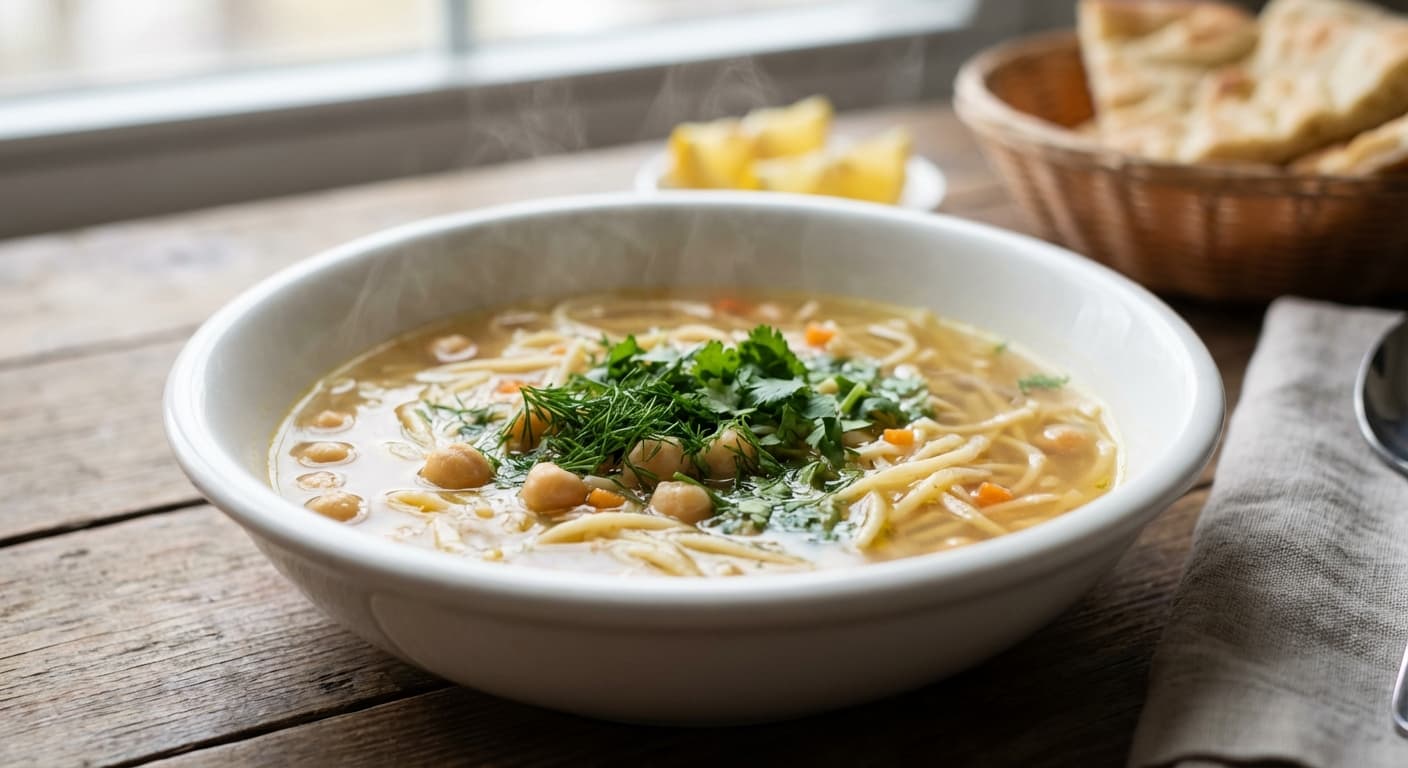 Erishte Ashi — Azerbaijani Homemade Noodle Soup - authentic azerbaijani recipe