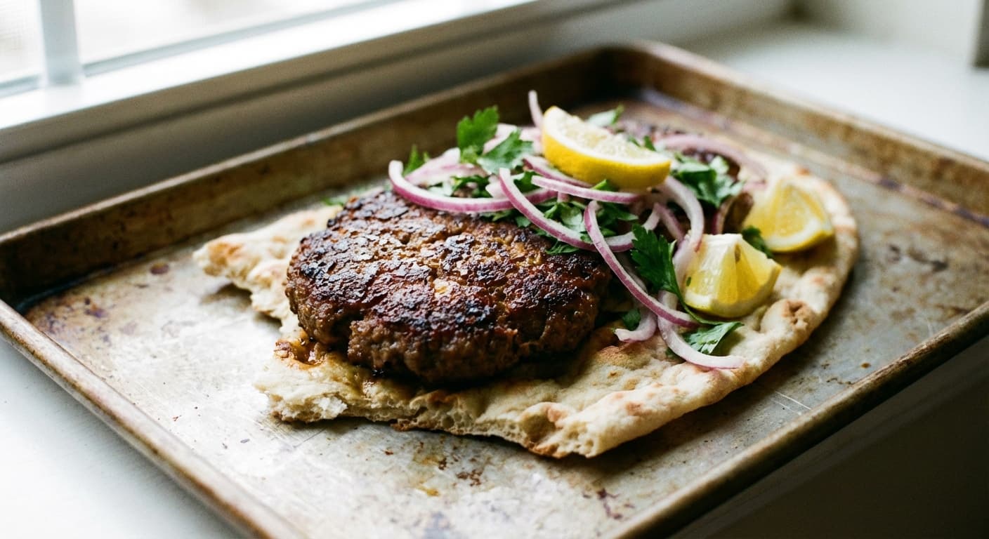 Beryani — Isfahan Minced Meat on Flatbread - authentic persian recipe