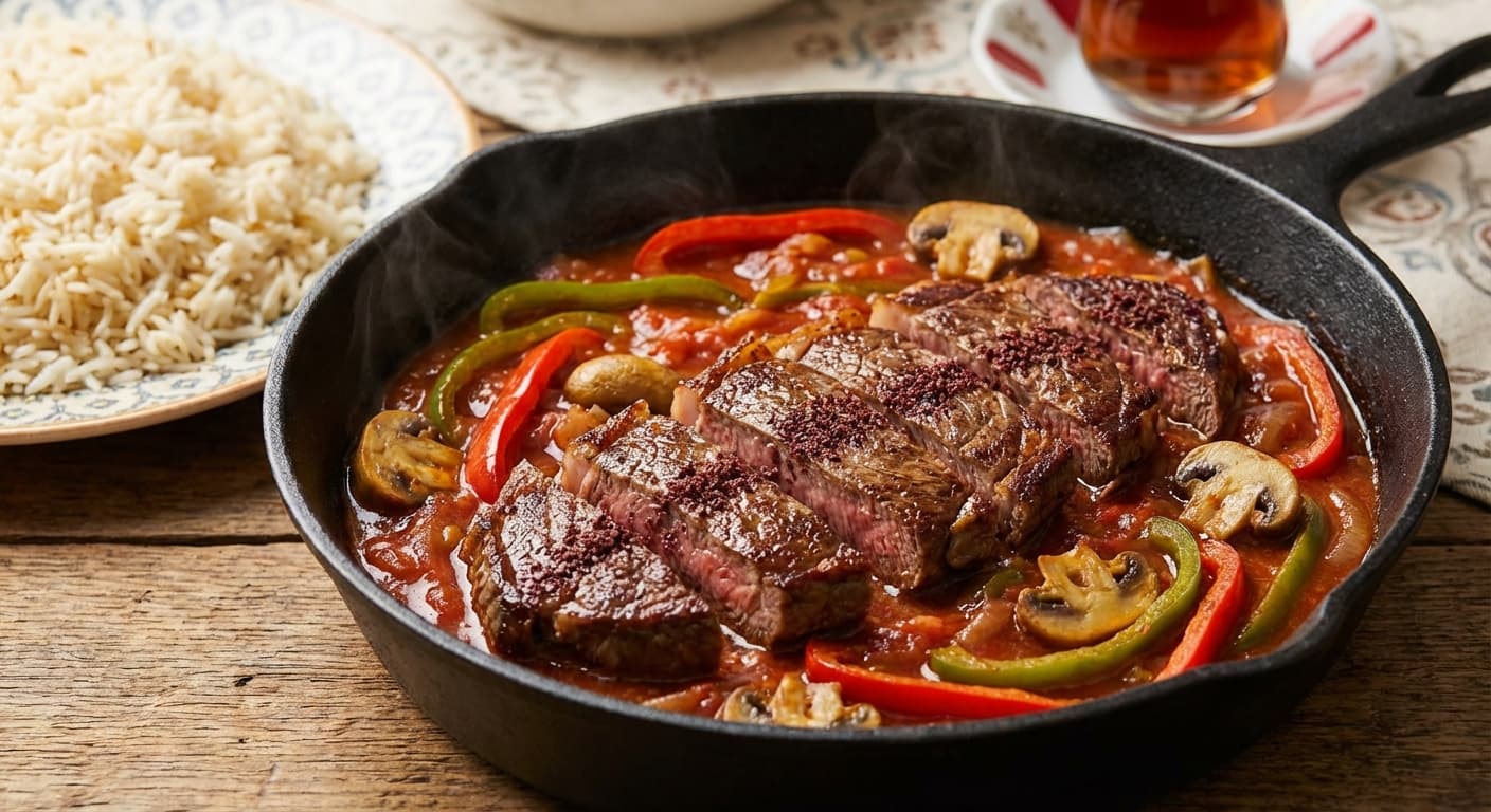 Esteak Aabdar — Persian-Style Juicy Pan-Seared Steak - authentic persian recipe