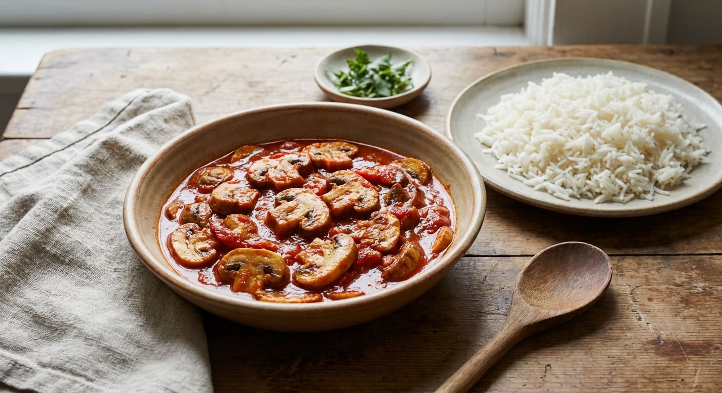 Ghormeh Qarch — Persian Velvety Mushroom Stew - authentic persian recipe