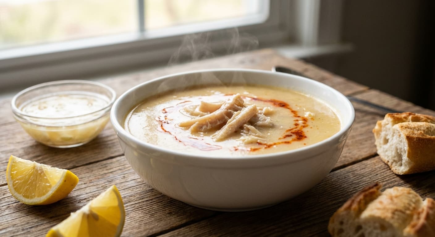 Tripe Soup — Turkish garlic-vinegar offal soup - authentic turkish recipe