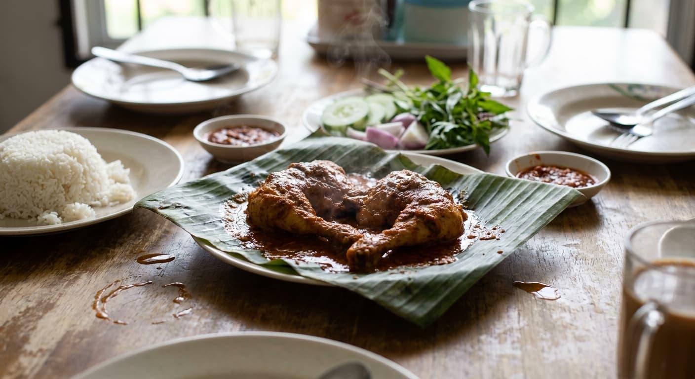 Ayam Percik — Malaysian Coconut-Glazed Grilled Chicken - authentic malaysian recipe