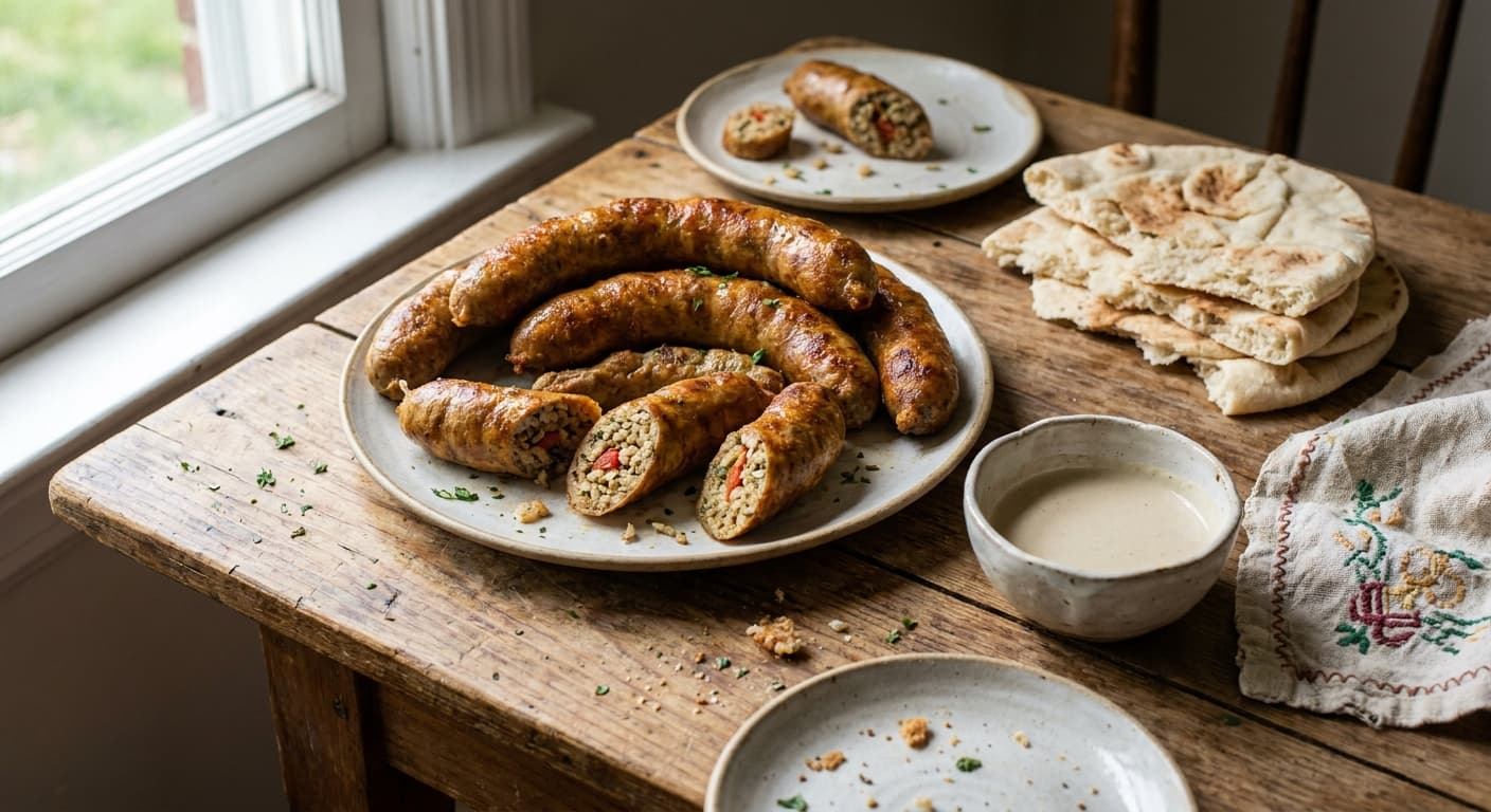 Mombar — Egyptian Rice-and-Herb Stuffed Intestines - authentic egyptian recipe