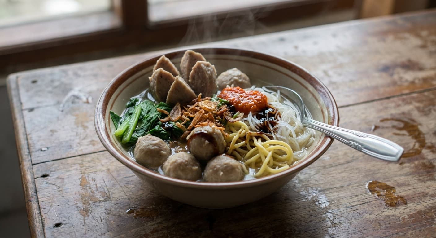 Bakso — Indonesian Beef Meatball Soup - authentic indonesian recipe