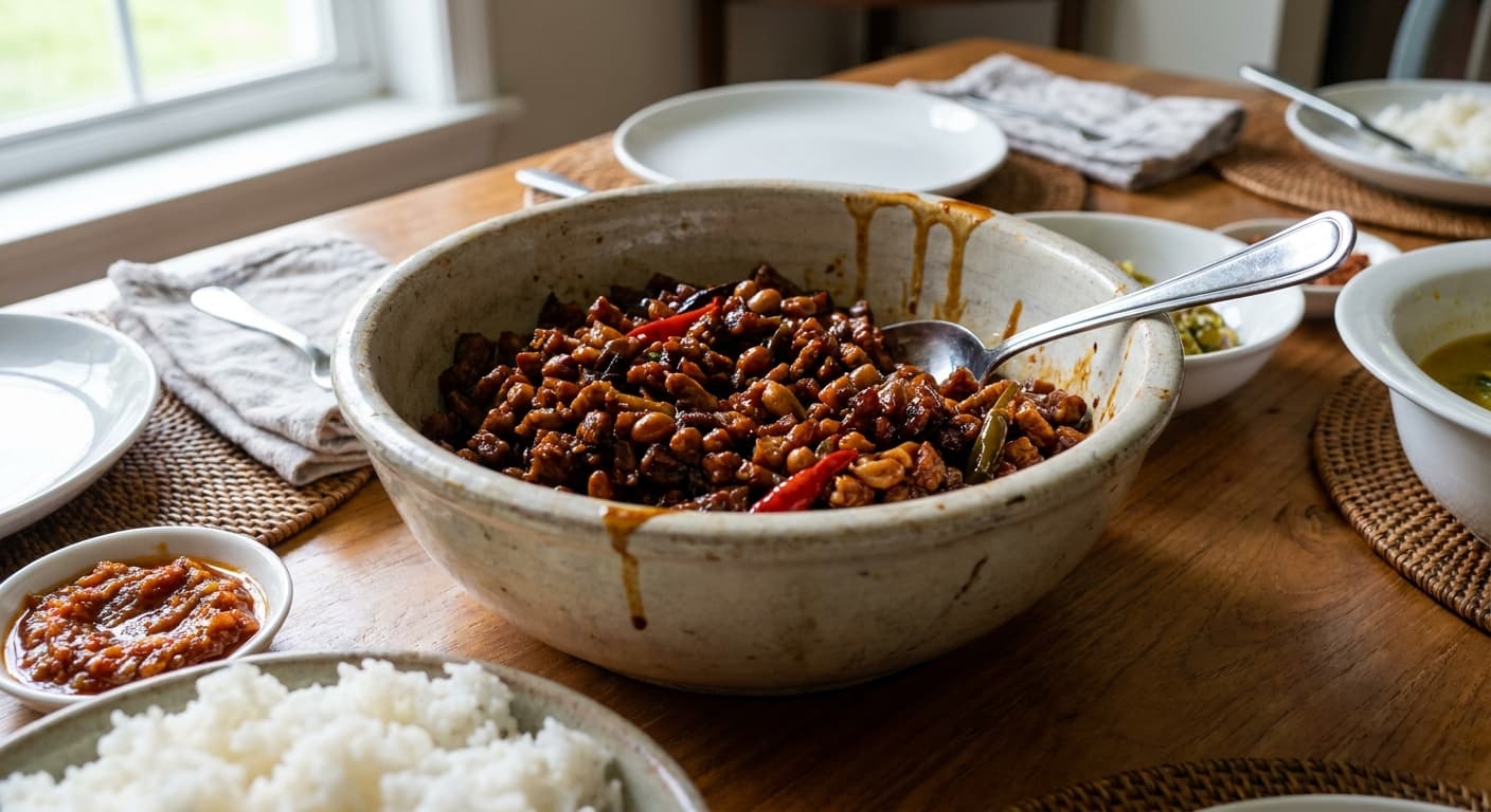 Sweet-Spiced Tempeh Stir-Fry — Crisp Indonesian Soy-Glazed Tempeh - authentic indonesian recipe