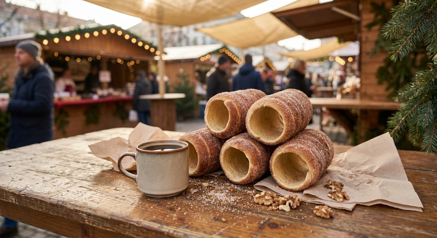 Chimney Cake — Hungarian Spiral Pastry with Cinnamon Sugar - authentic hungarian recipe