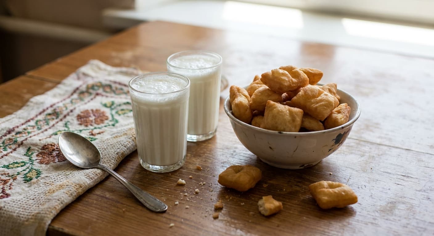 Chalap — Refreshing Kyrgyz Salted Yogurt Drink - authentic kyrgyz recipe