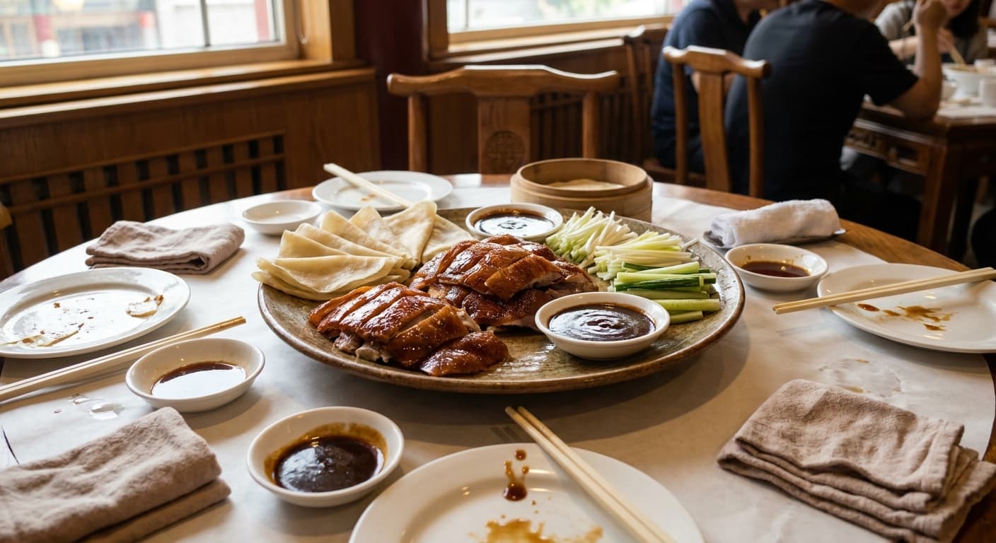 Peking Duck — Crisp-Skinned Beijing Roast Duck - authentic chinese recipe