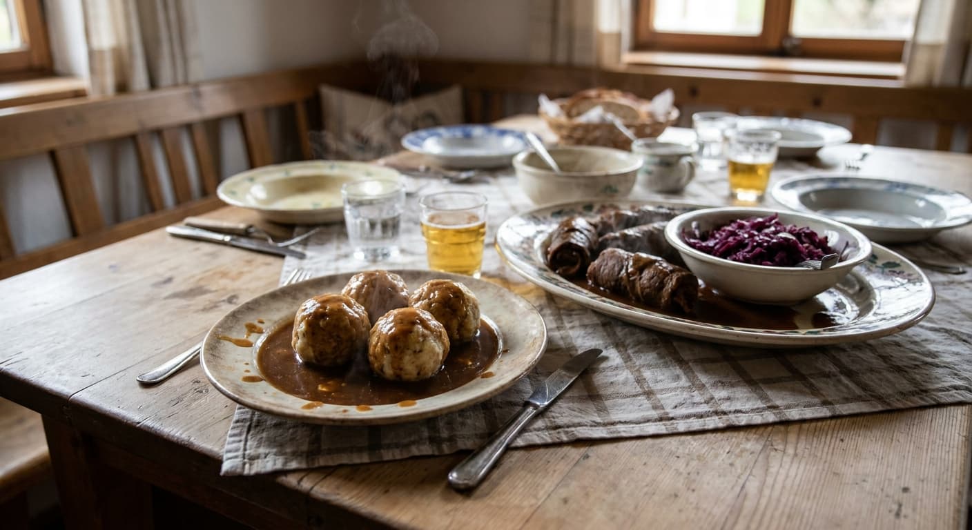 German Bread Dumplings — Bavarian Bread Dumplings - authentic german recipe