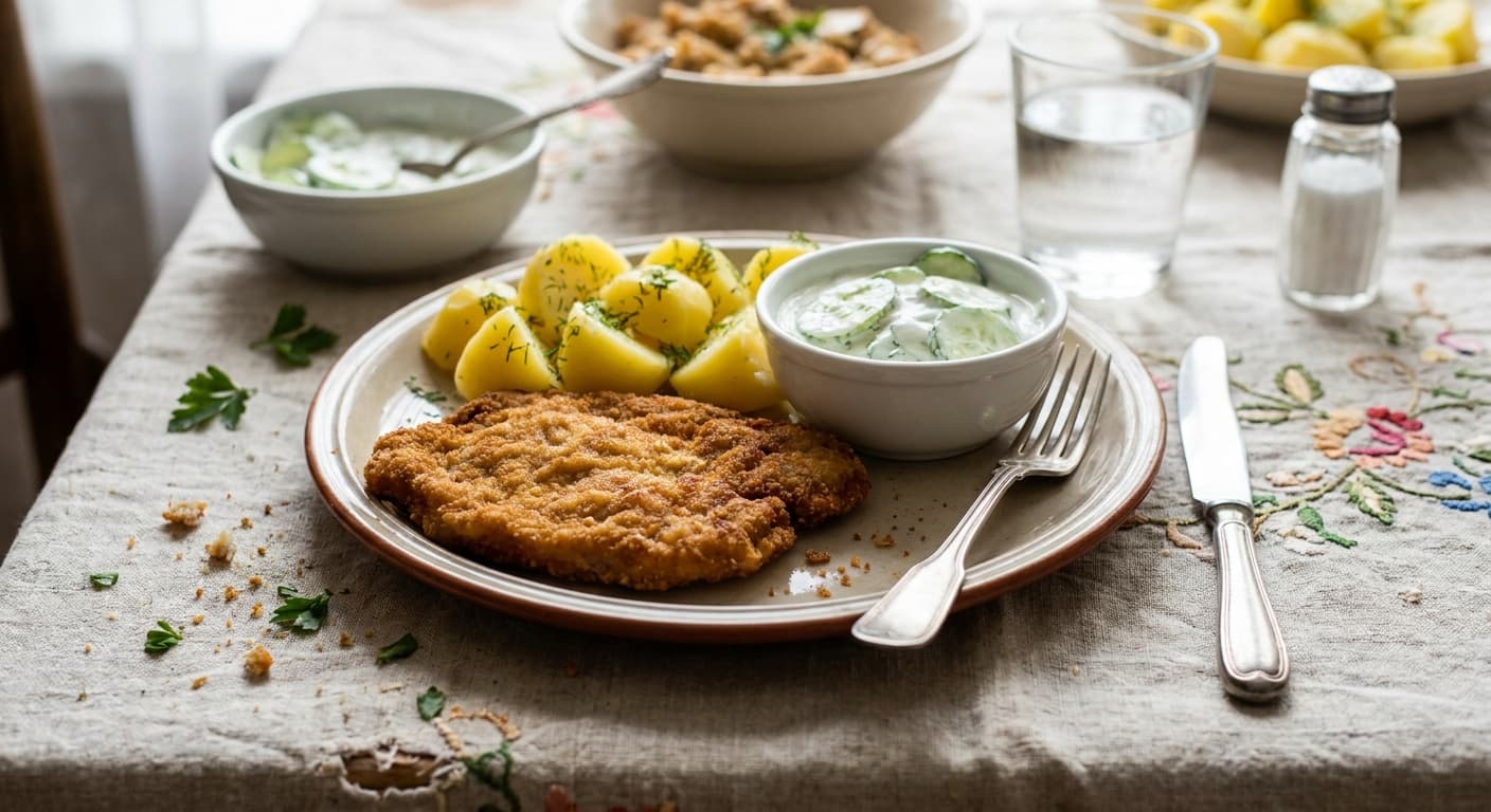 Polish Pork Cutlet — Crisp Breaded Sunday Pork Chop - authentic polish recipe