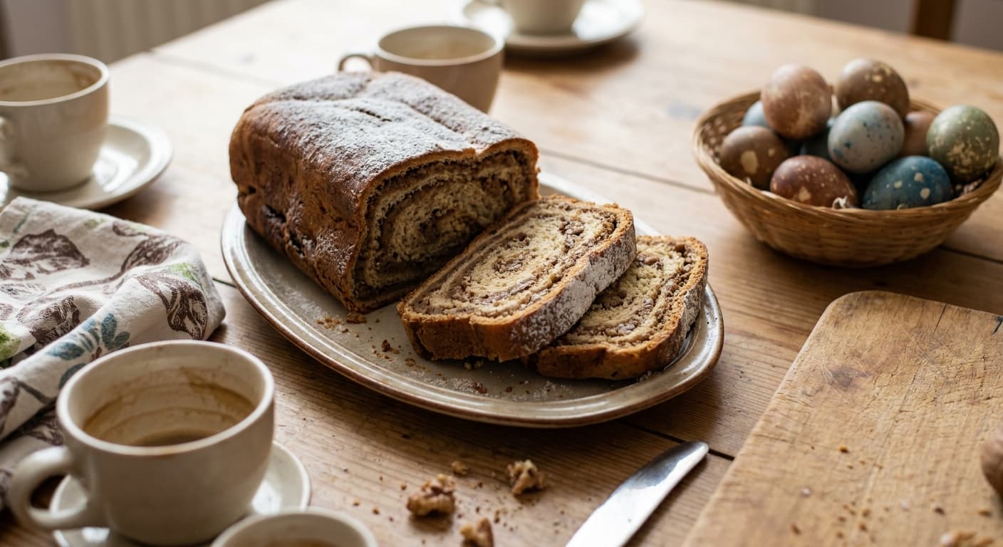 Potica — Slovenian Walnut Holiday Roll - authentic slovenian recipe