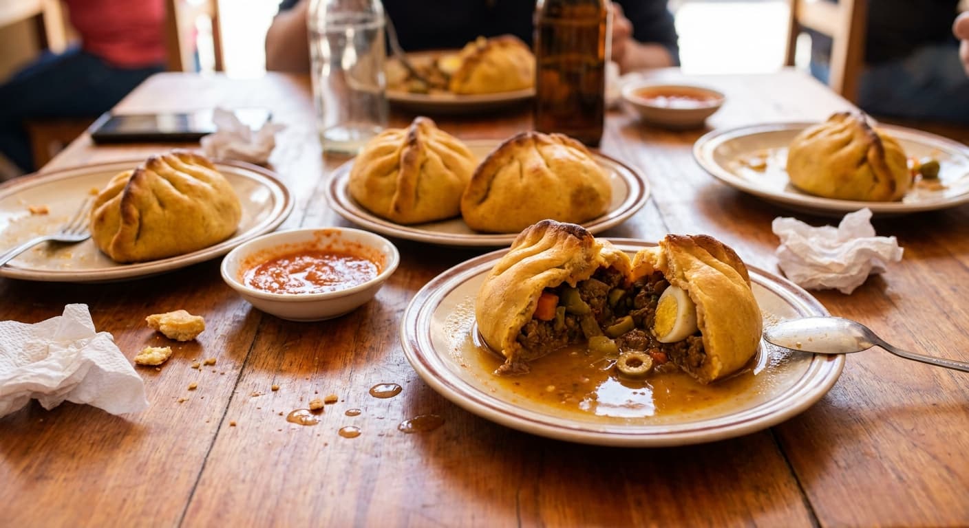 Bolivian Salteñas — Juicy Baked Meat Empanadas - authentic bolivian recipe