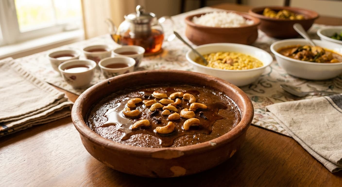 Watalappan — Sri Lankan Coconut Jaggery Custard - authentic sri-lankan recipe