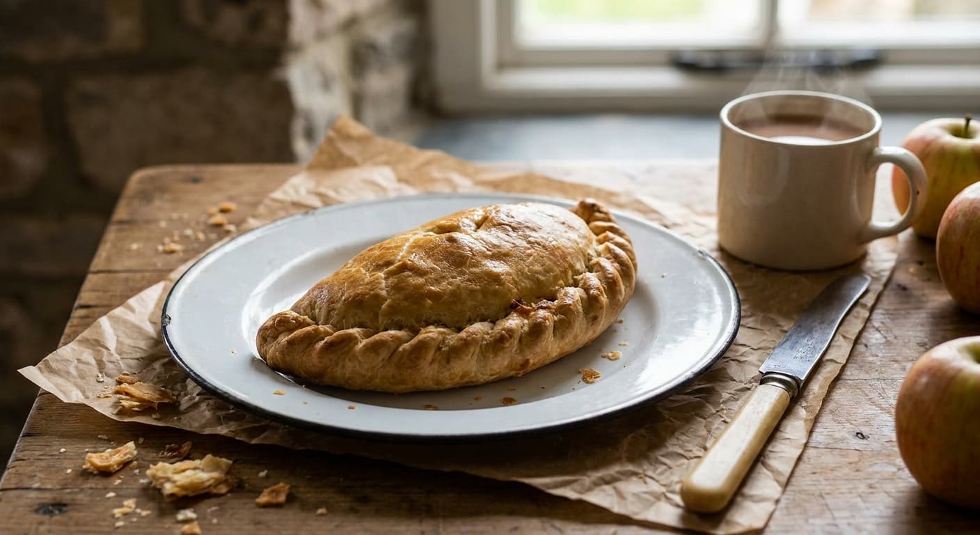 Cornish Pasty — Traditional Beef and Swede Hand Pie - authentic british recipe