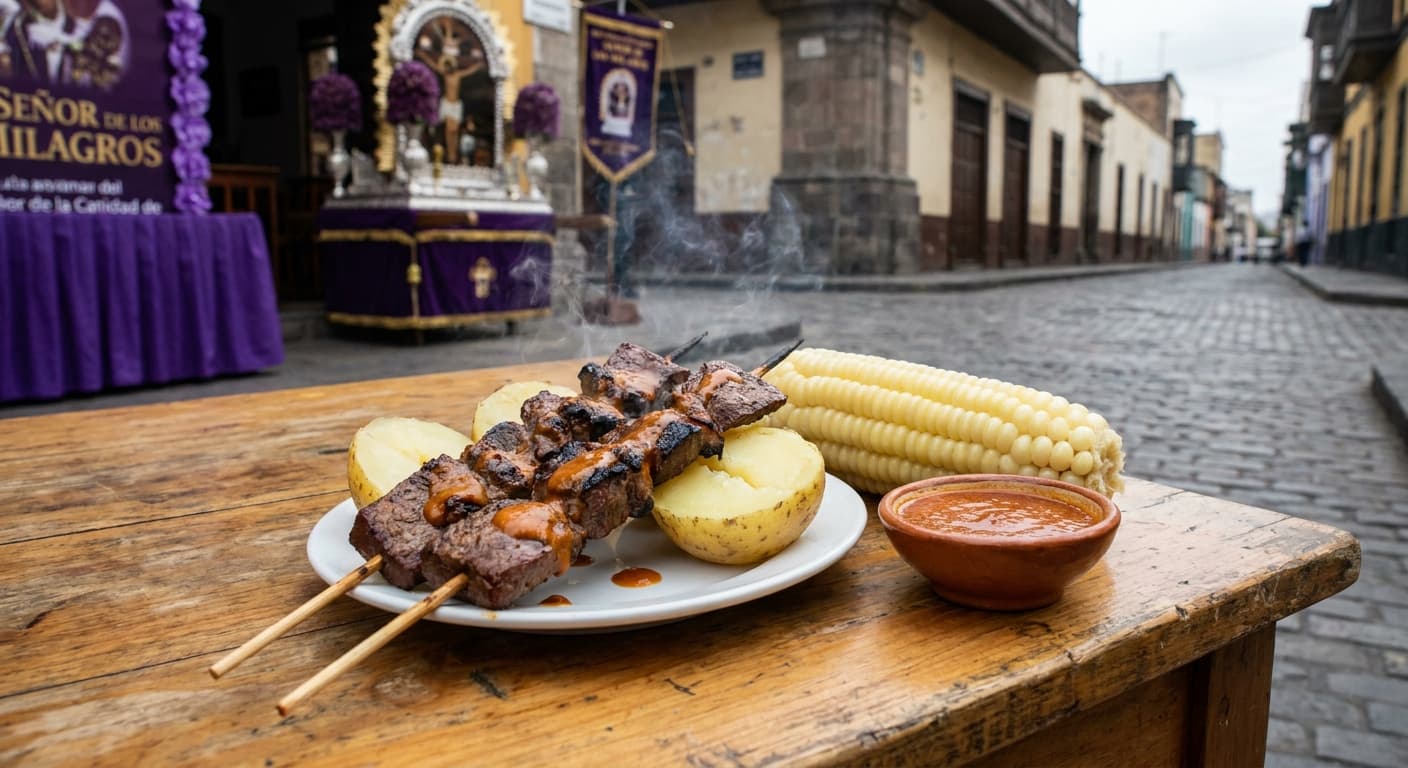 Peruvian Beef Heart Anticuchos — Smoky Chile-Marinated Skewers - authentic peruvian recipe