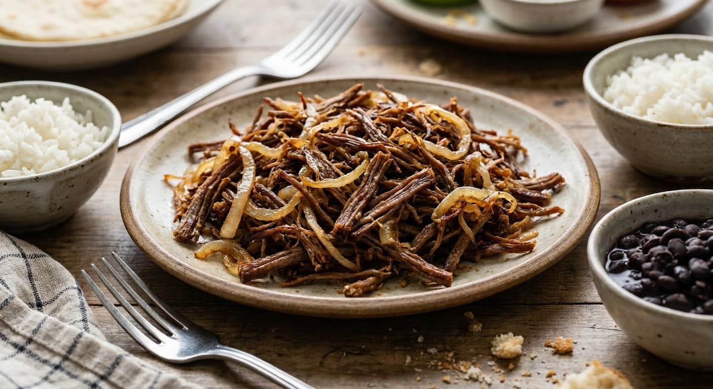 Cuban Crispy Shredded Beef — Garlic and Citrus - authentic cuban recipe