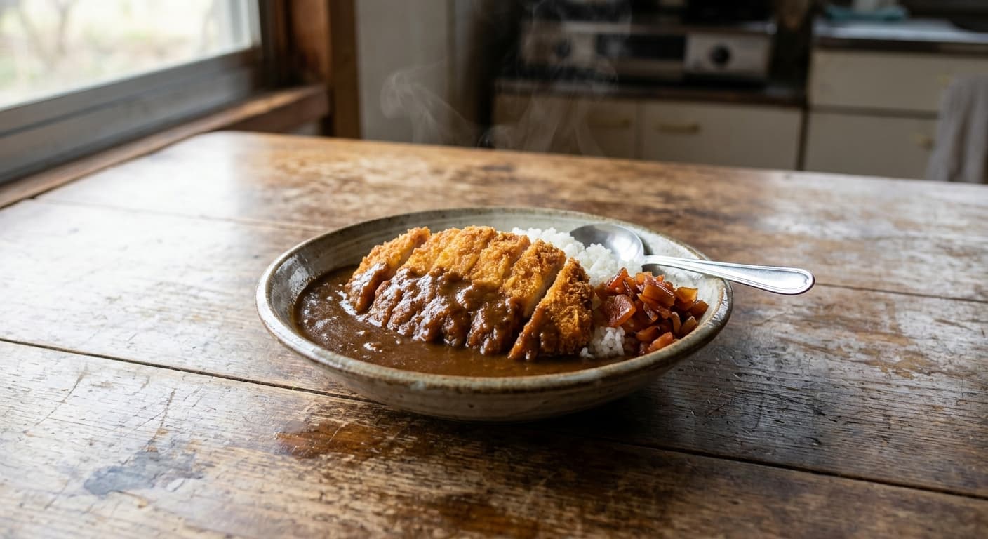 Japanese Chicken Katsu Curry — Crispy Cutlet with Rich Curry Rice - authentic japanese recipe