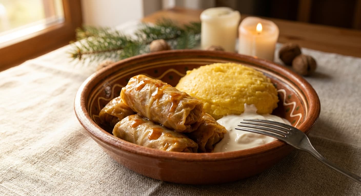 Romanian Sarmale — Sour Cabbage Rolls with Pork and Rice - authentic romanian recipe