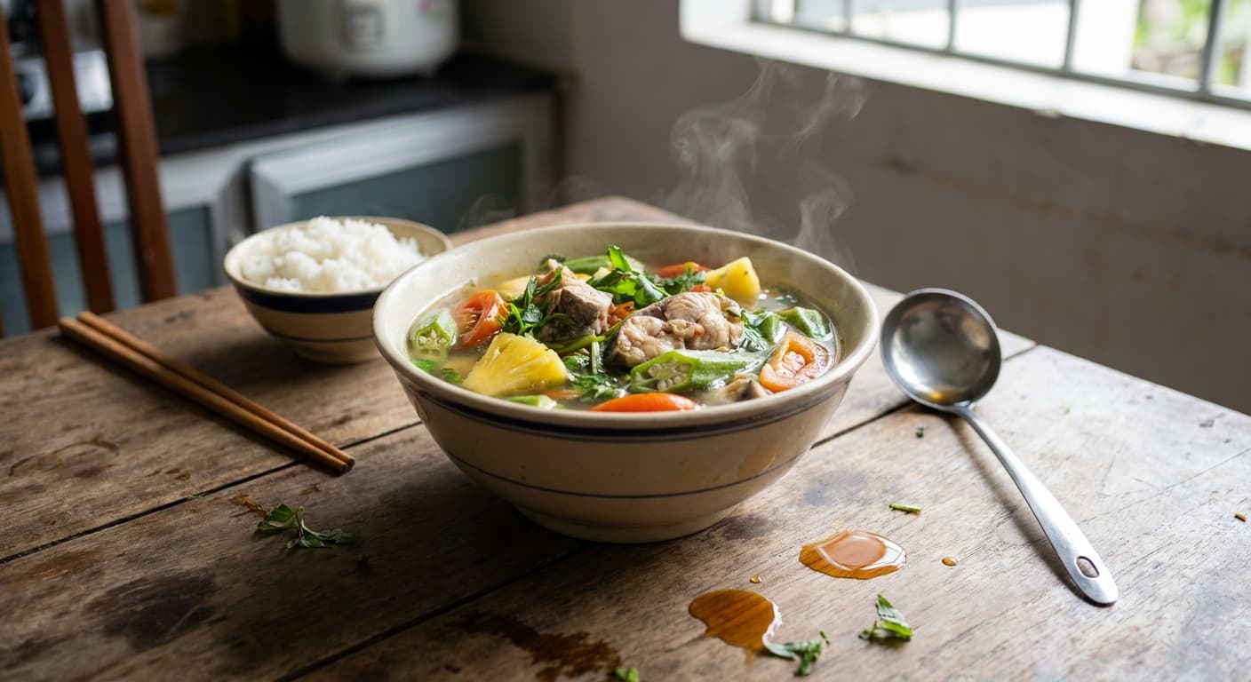 Vietnamese Sour Fish Soup — Tamarind-Scented Mekong Soup - authentic vietnamese recipe