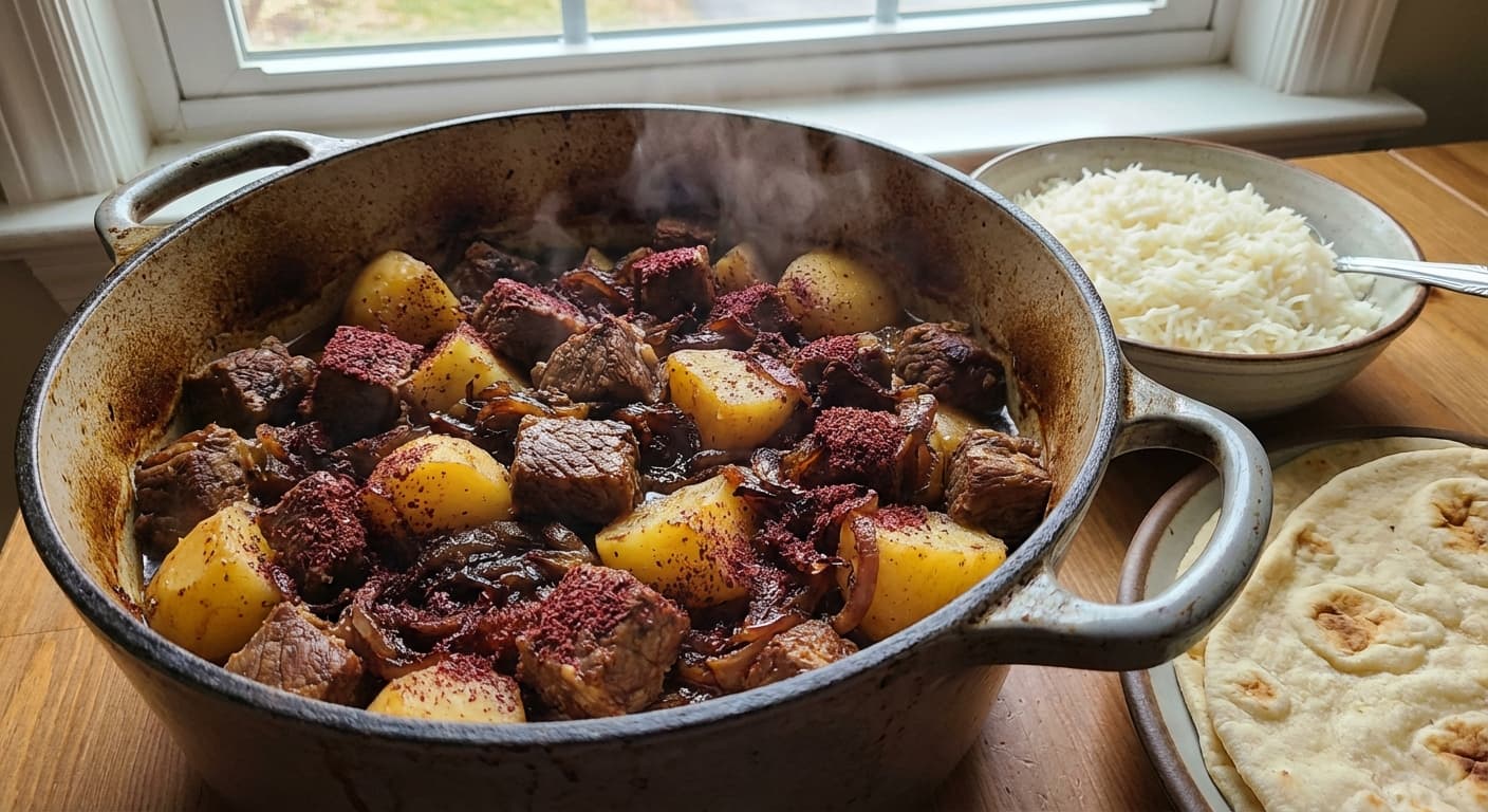 Kabab-e Digi — Persian Slow-Braised Sumac Kebab - authentic persian recipe