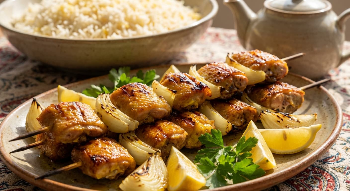 Kabab-e Ghaz — Persian Saffron-Infused Roasted Goose - authentic persian recipe