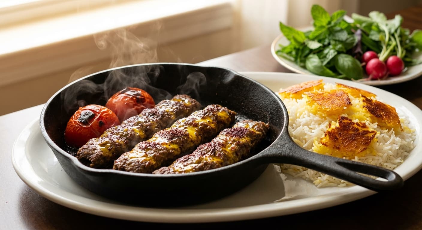 Pan Kebab ( ) - authentic persian recipe