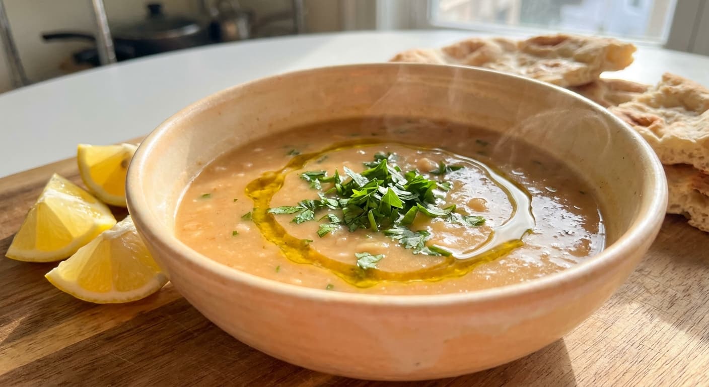 Khorak-e Loobia Sefid — Persian White Bean Potage - authentic persian recipe