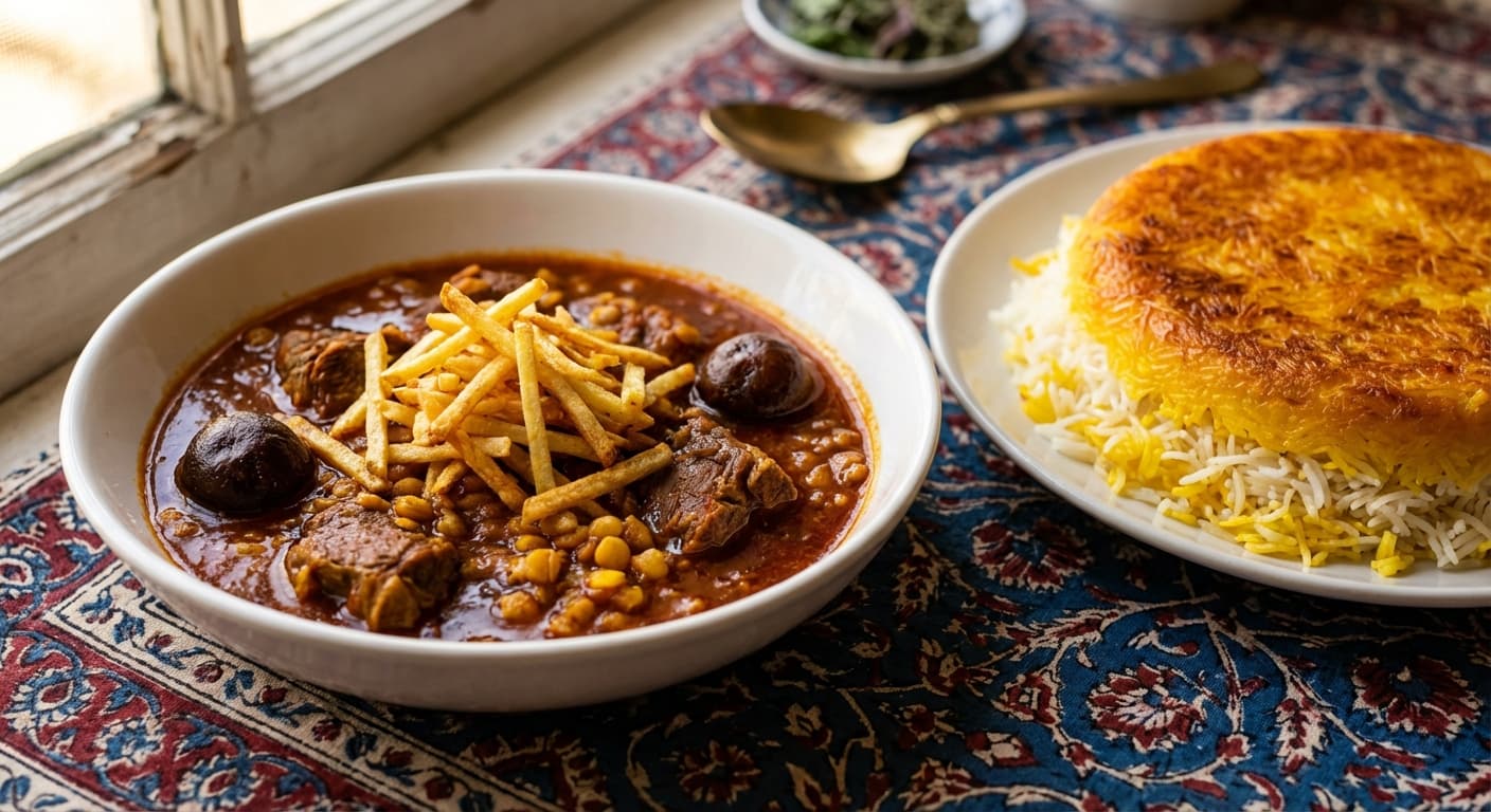 Gheymeh Stew - authentic persian recipe