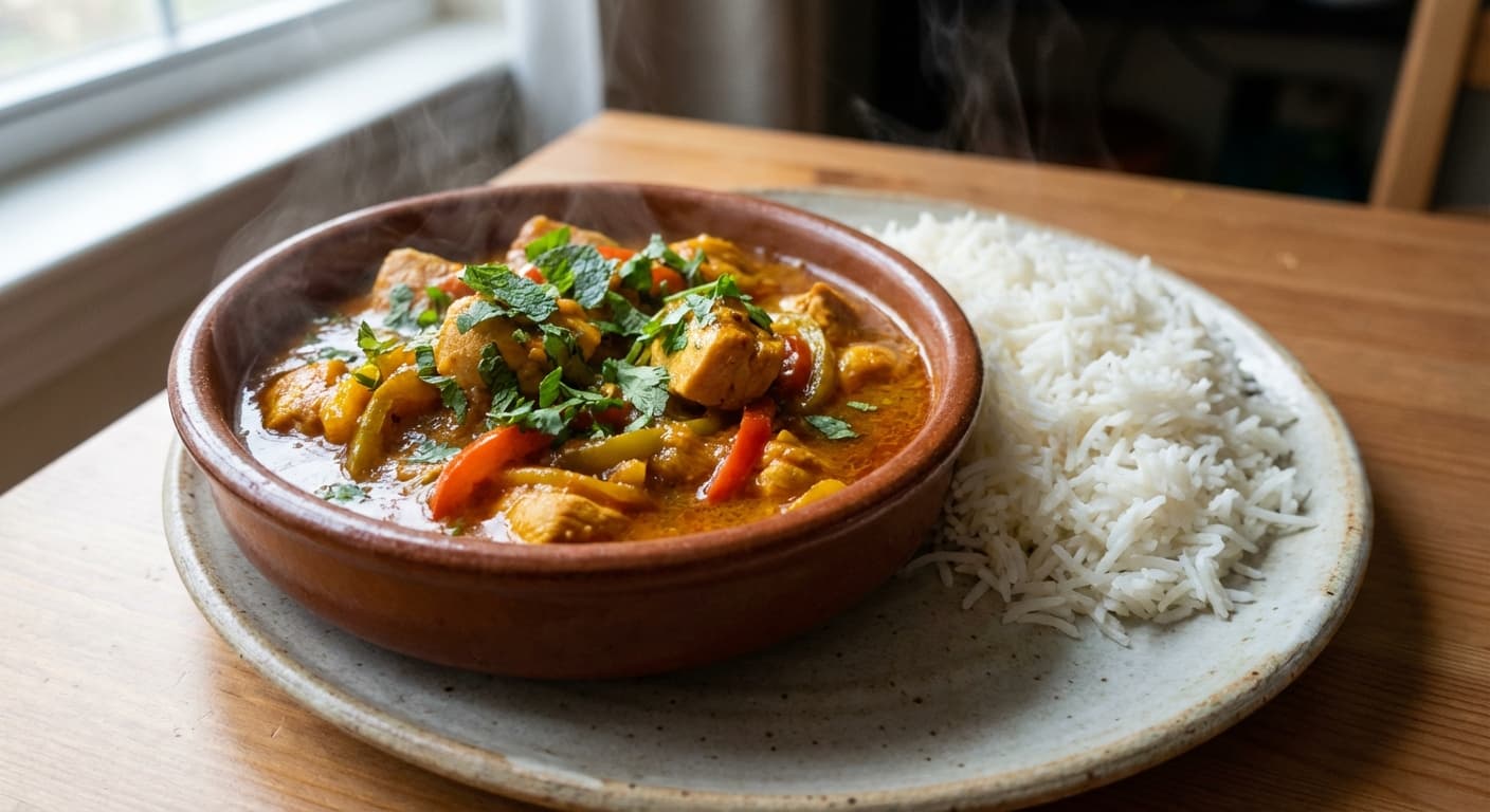 Khoresh Maharaja — Royal Coconut-Spiced Chicken Stew - authentic persian recipe