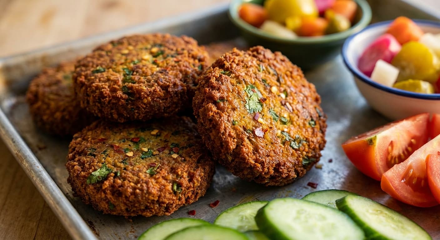 Khuzestani Falafel — Spicy Abadan Chickpea Fritters - authentic persian recipe