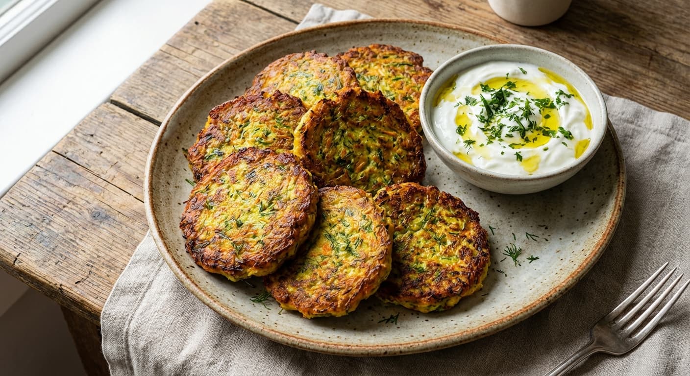 Kookoo Kadoo Ba Havij — Persian Zucchini and Carrot Frittata - authentic persian recipe