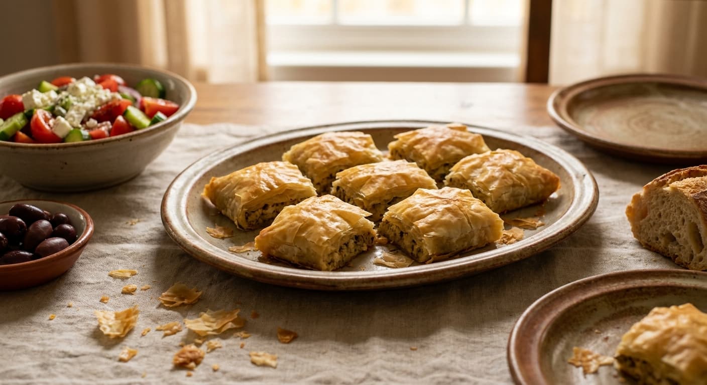 Kotopita — Greek Chicken Phyllo Pie - authentic greek recipe