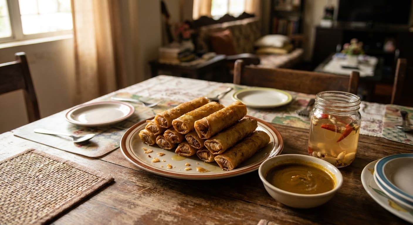 Lumpia Shanghai — Crispy Filipino Pork Spring Rolls - authentic filipino recipe