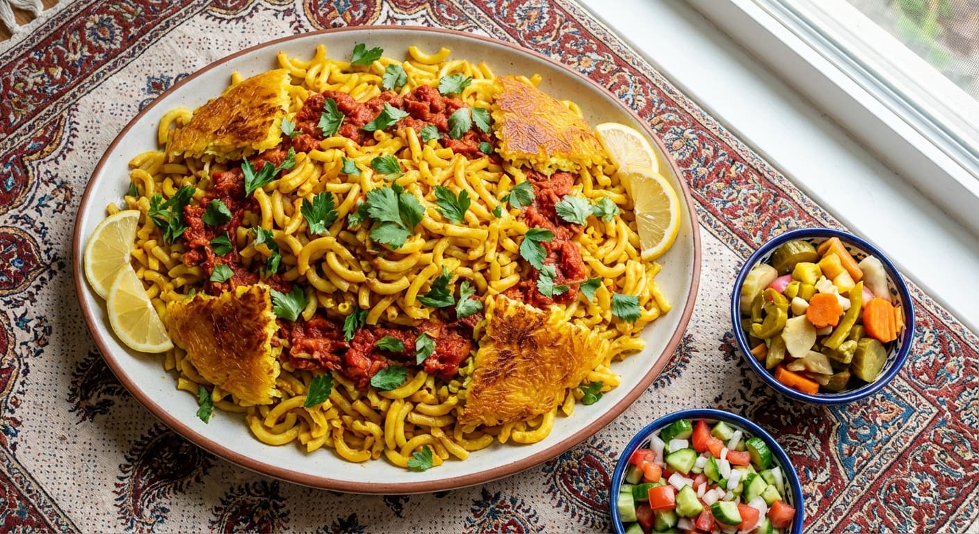 Makaron Ba Ton Mahi - Persian - Style Tuna Macaroni - authentic persian recipe