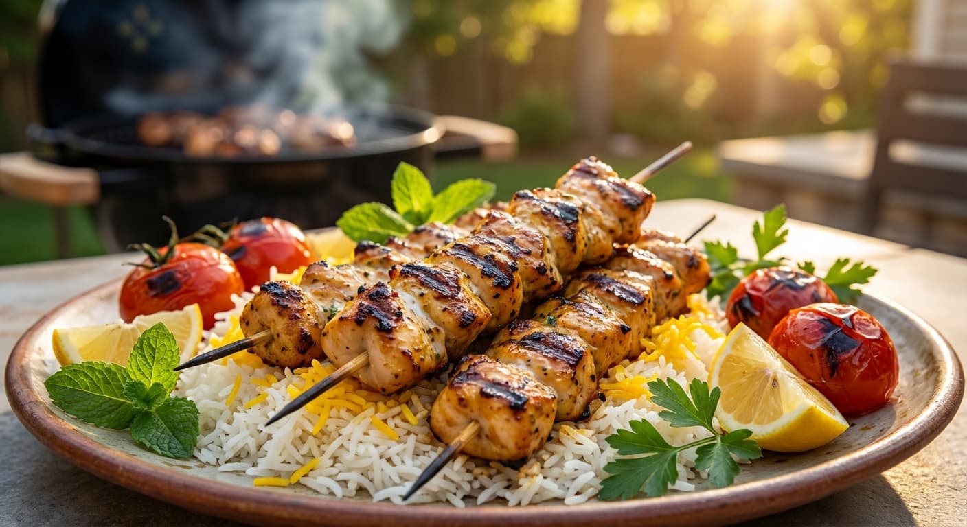 Morgh Kababi Tond — Spicy Persian Grilled Chicken - authentic persian recipe