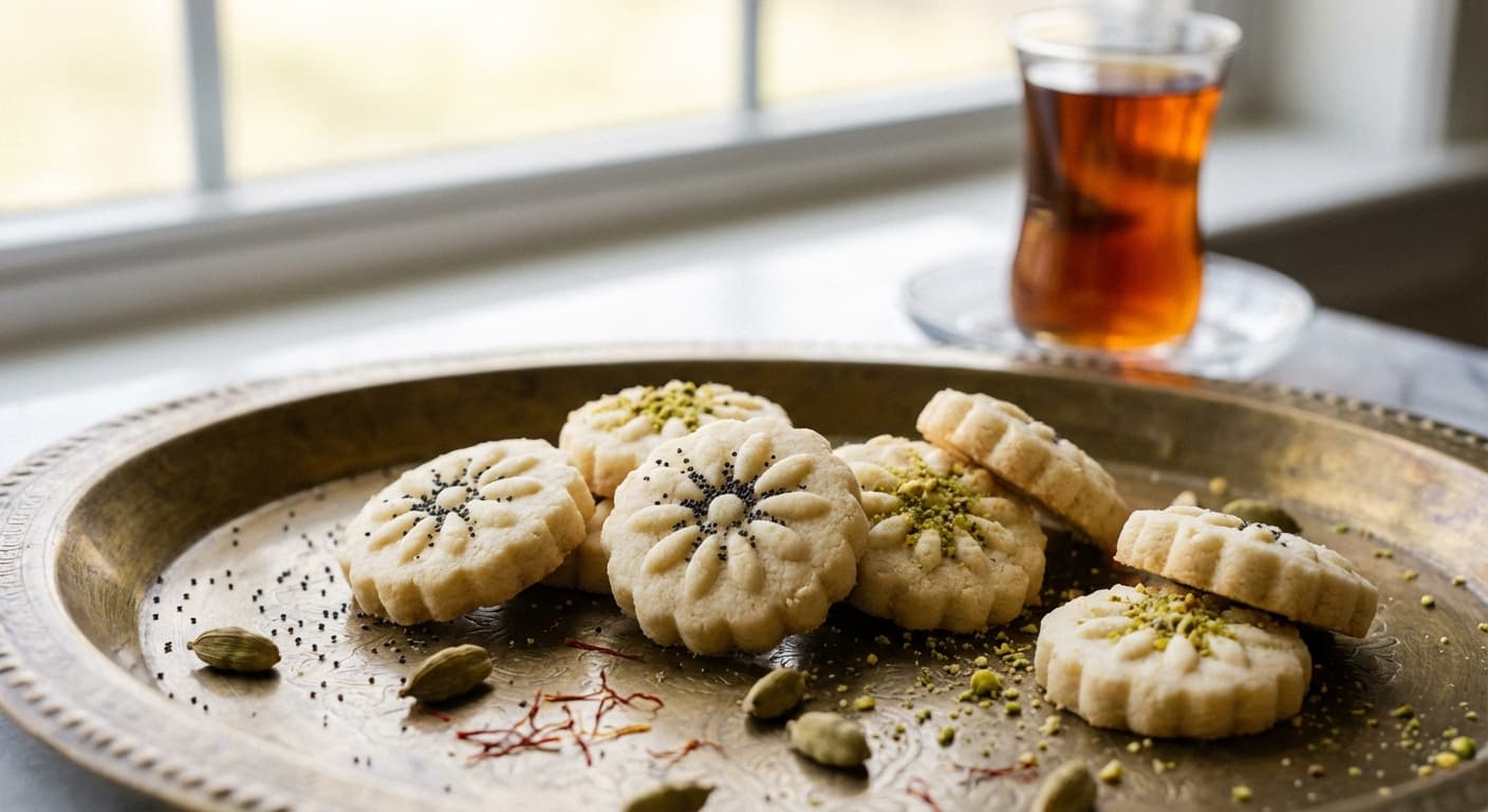 Rice Flour Cookies - authentic persian recipe