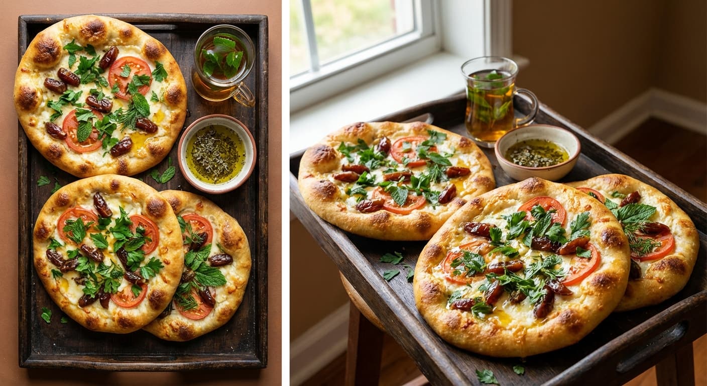 Noon-e Khorma o Panir — Date and Cheese Flatbread - authentic persian recipe